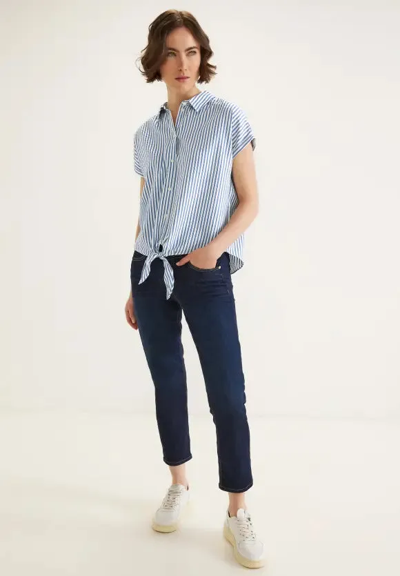 343957- Blue Stripe Blouse- Street One