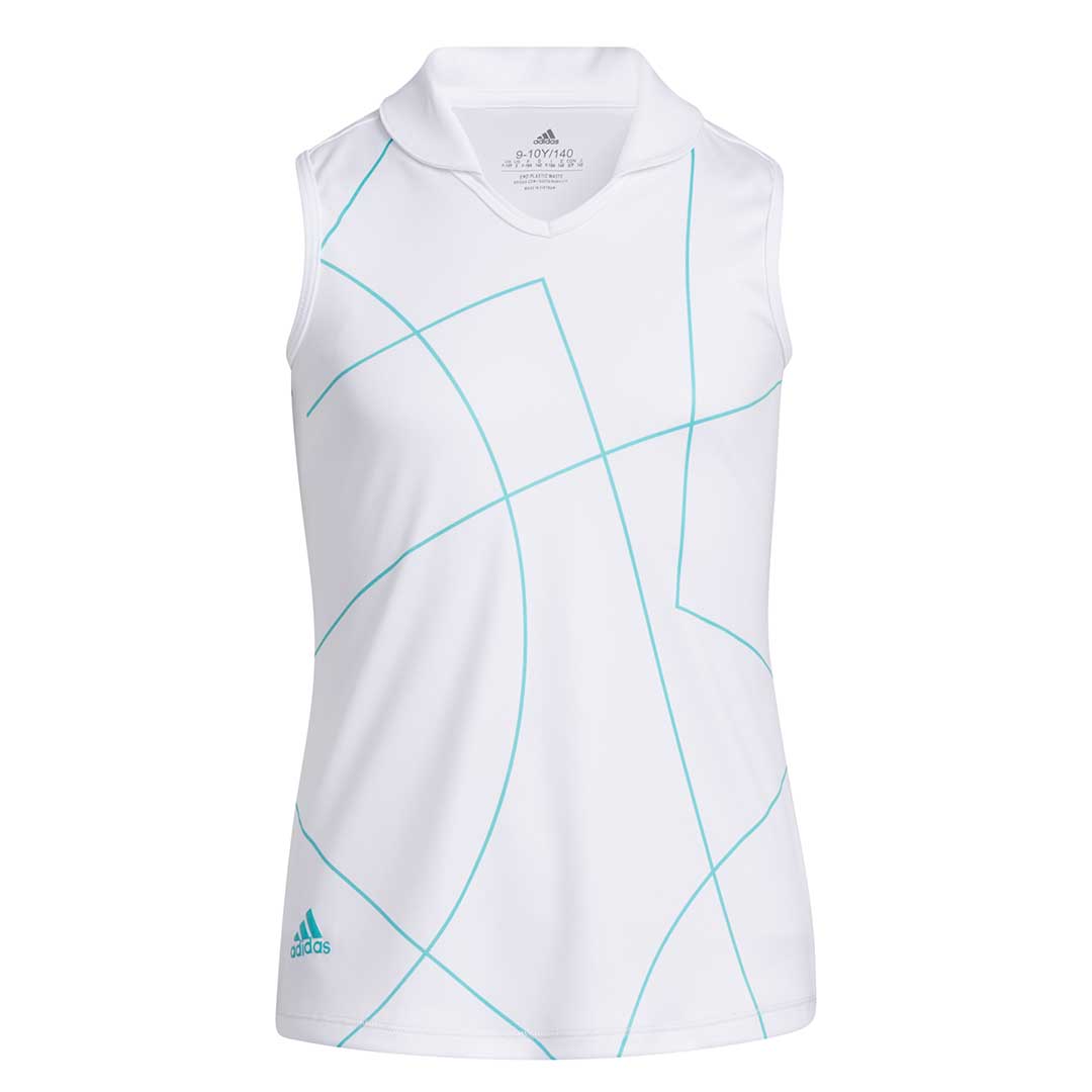 adidas - Girls' (Junior) Sleeveless Polo (HF3093)