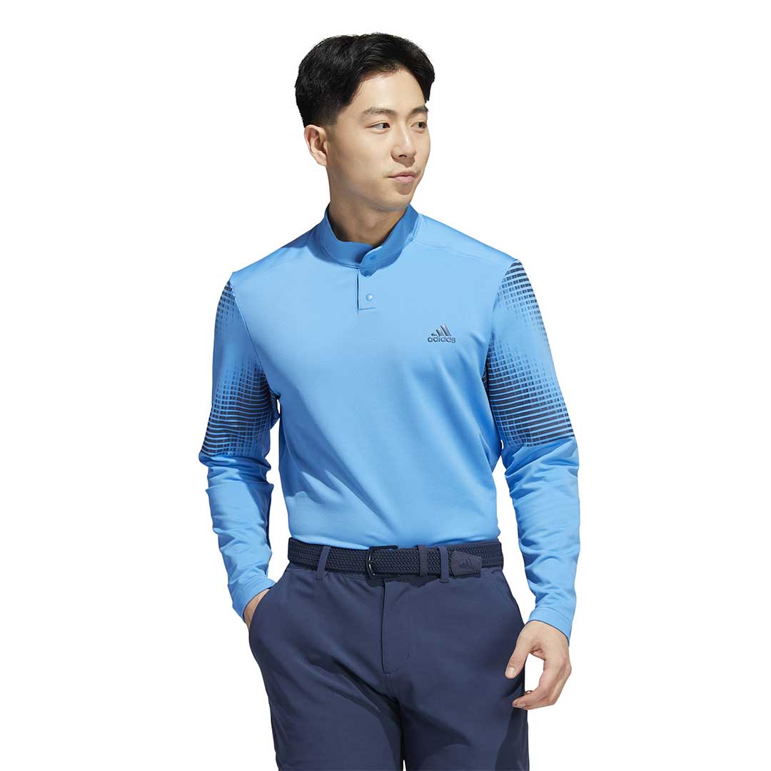 adidas - Men's Statement COLD.RDY Long Sleeve Polo (HF6581)