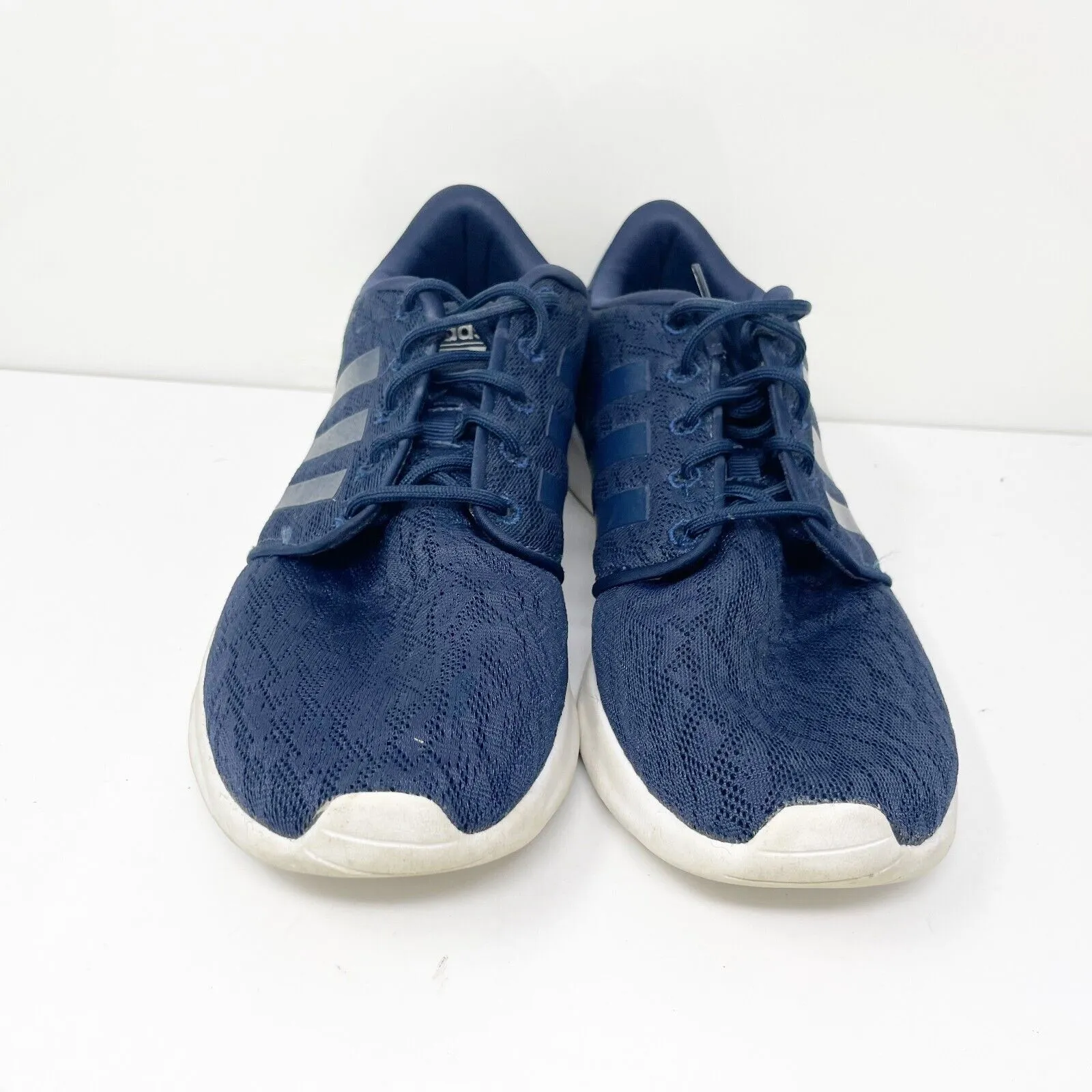 Adidas Womens Cloudfoam QT Racer BB9846 Blue Running Shoes Sneakers Size 10