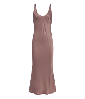 Akiya Tank Dress in Deep Taupe