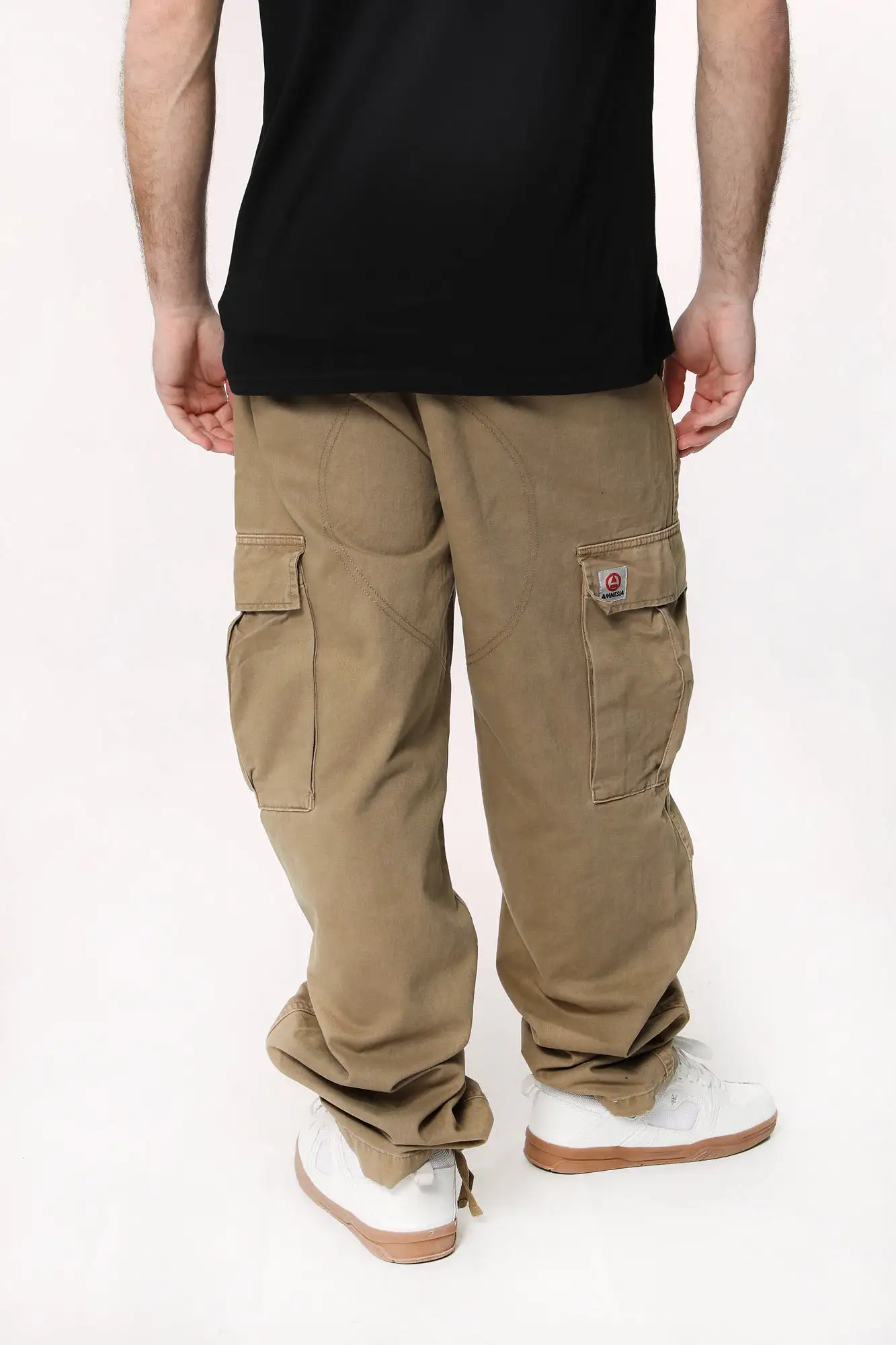 Amnesia Mens Cotton Cargo Pant