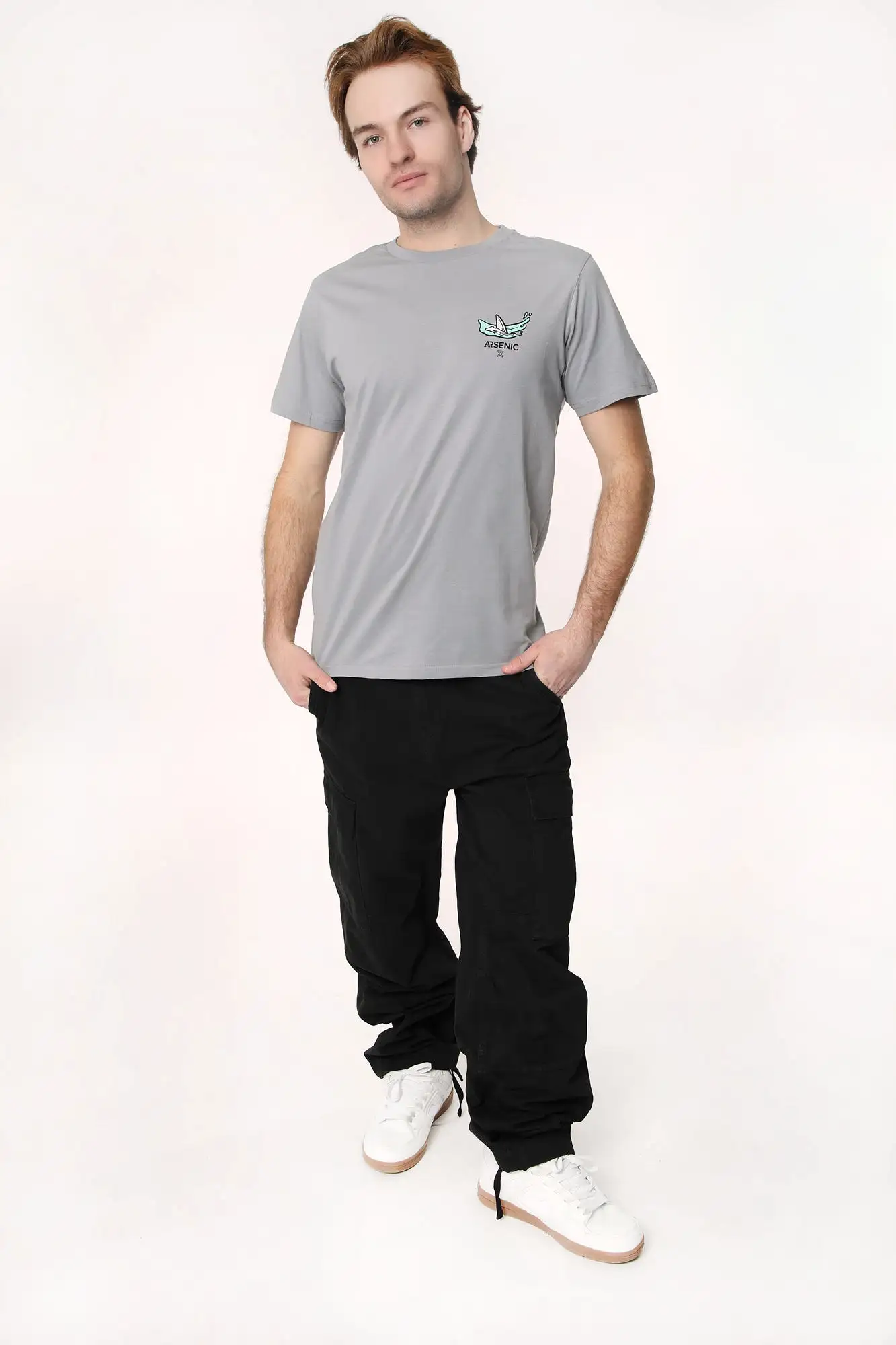 Amnesia Mens Cotton Cargo Pant