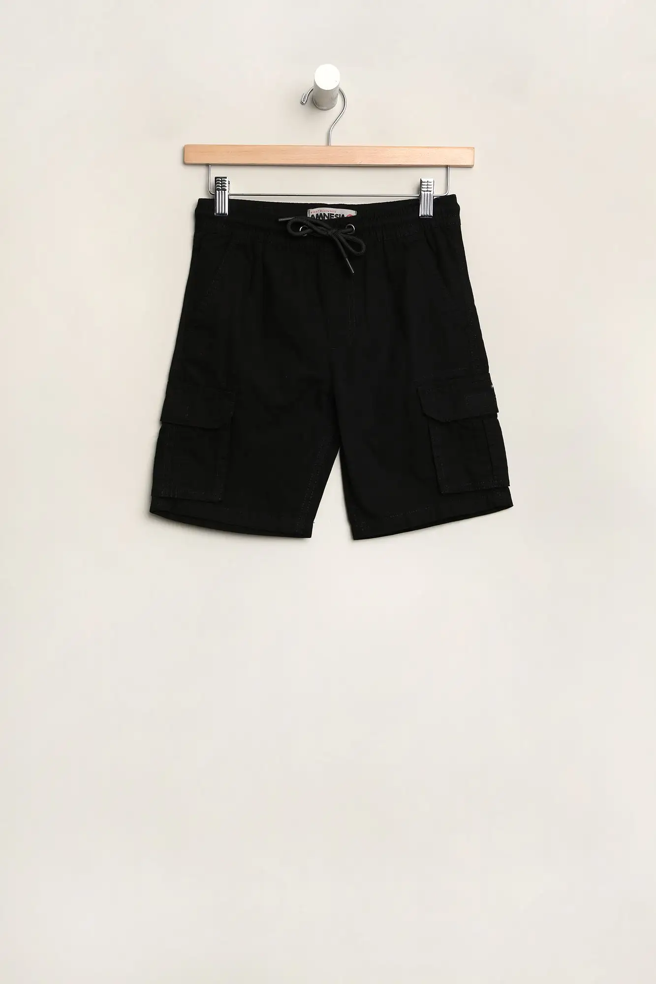 Amnesia Youth Cotton Ripstop Cargo Shorts