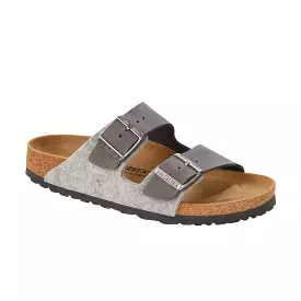 Arizona Authentic Felt Light Grey Oiled Leather/Felt