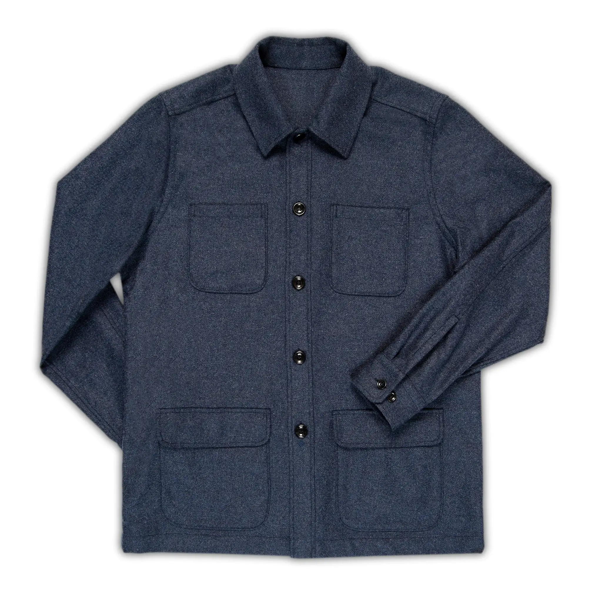 Ash Outer Shirt Honey Way wool cashmere flannel