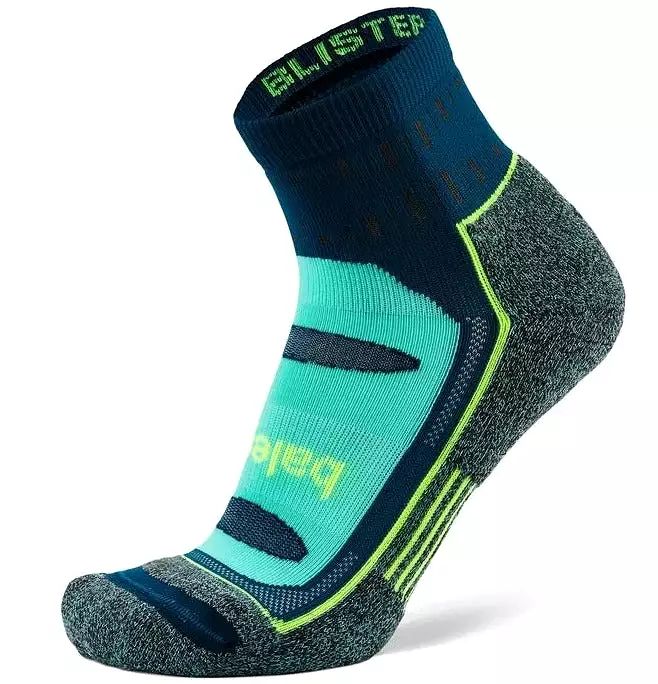 Balega Blister Resist - Deep Teal (Quarter Length)