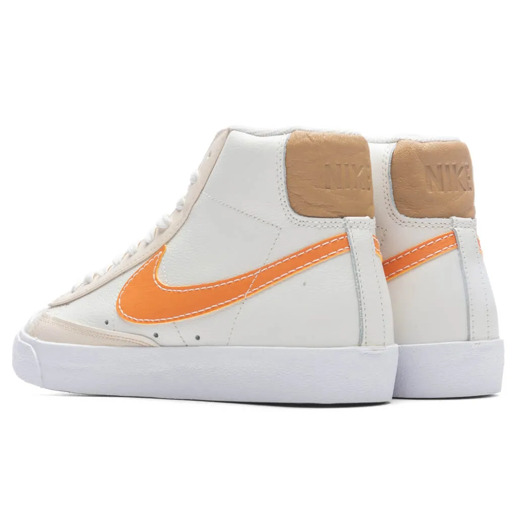 Blazer Mid 77 EMB Inspected By Swoosh - Phantom/Hot Curry/Pearl White