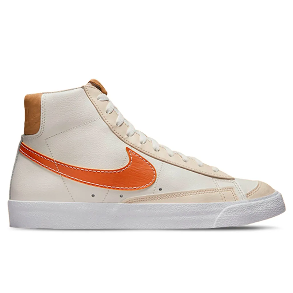 Blazer Mid 77 EMB Inspected By Swoosh - Phantom/Hot Curry/Pearl White