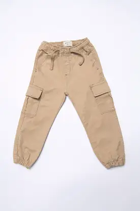 BOYS COTTON CARGO TROUSER