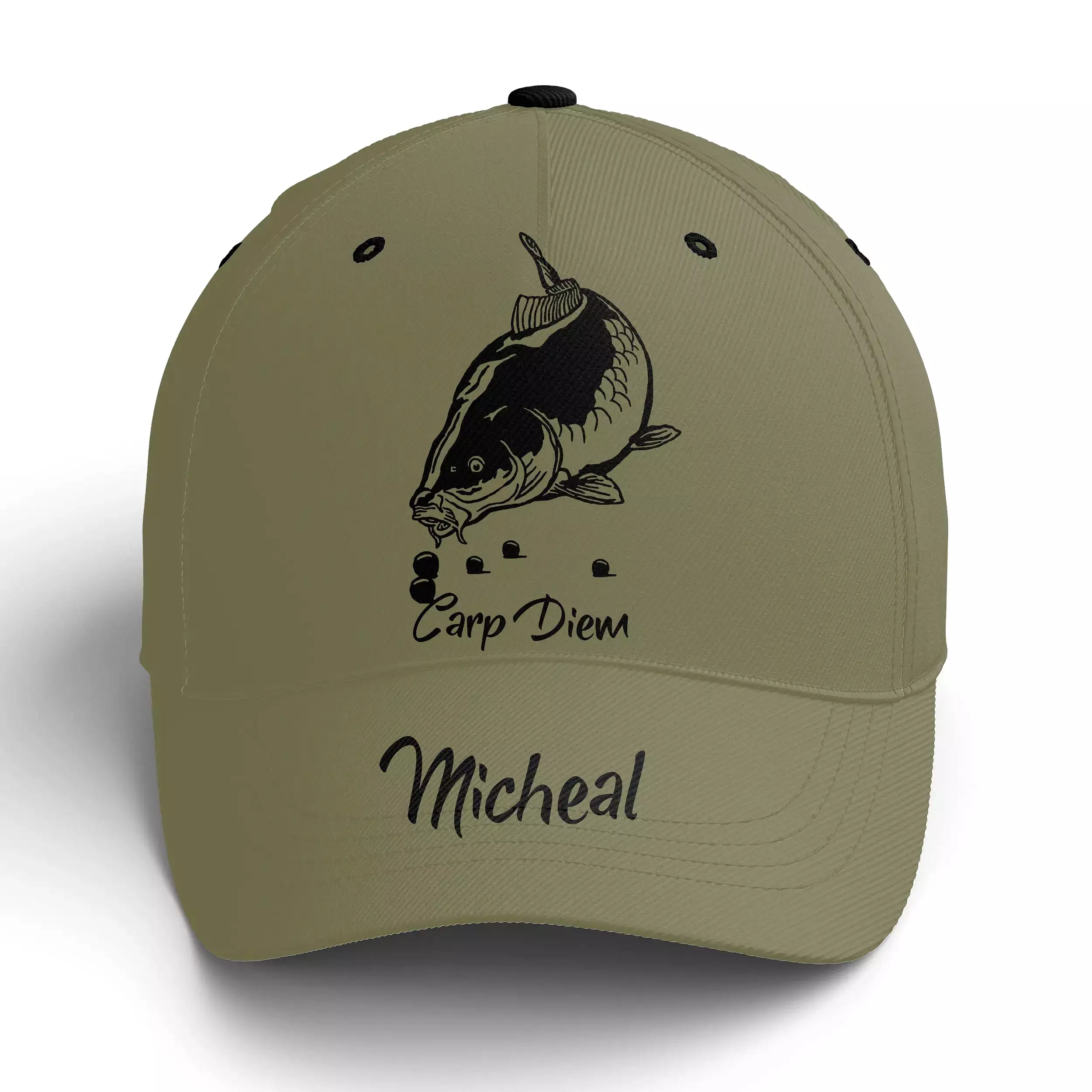 Casquette Pêcheur, Pêche de la Carpe, Cadeau Personnalisé Fans de Pêche - CT14082328