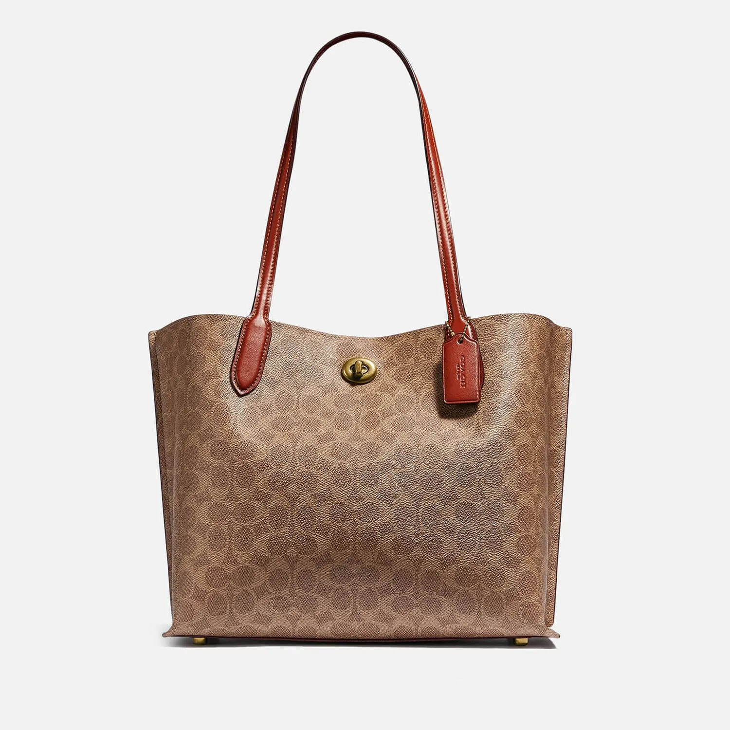 Coach Women's Willow Tote Bag - Tan Rust