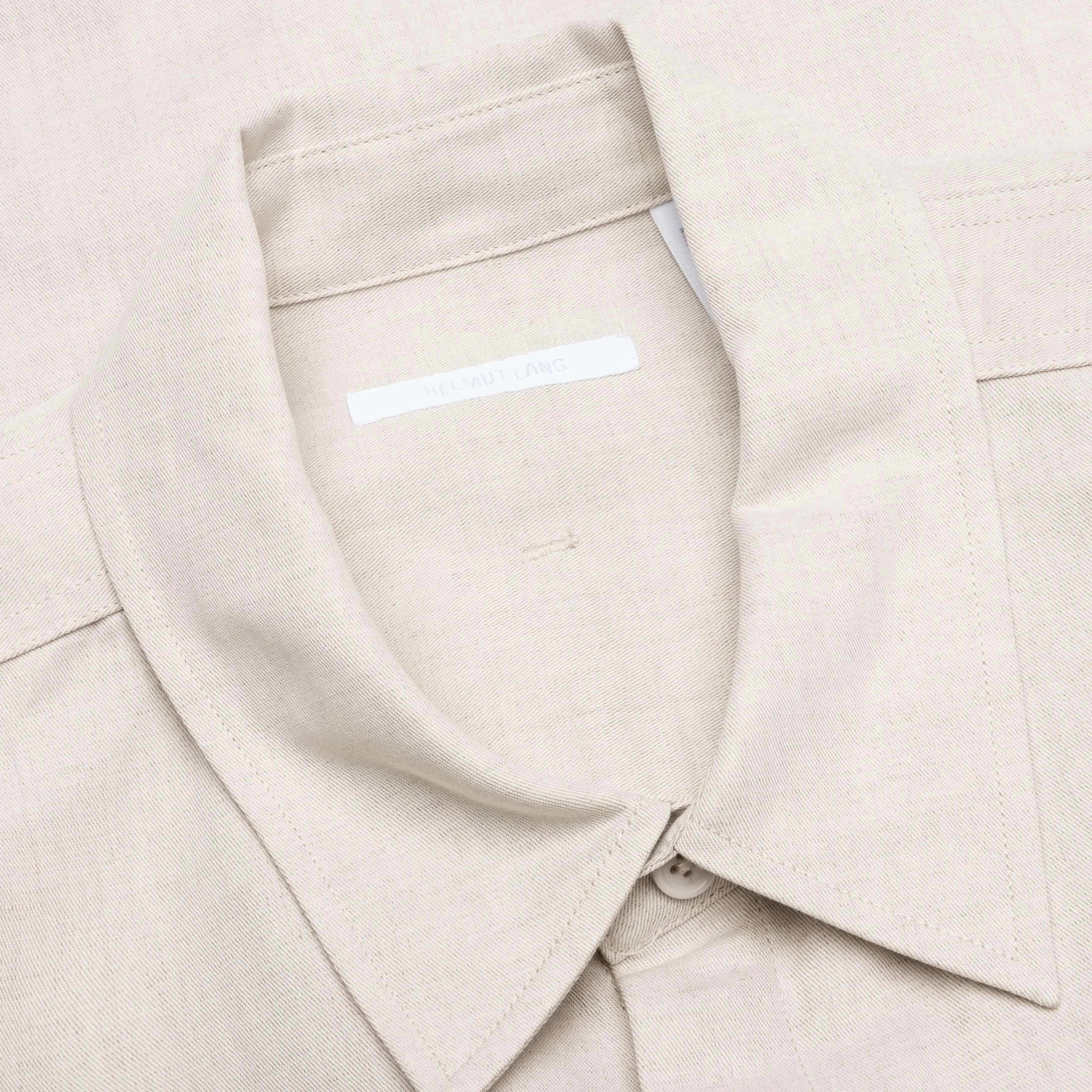 Cotton-Linen Cargo Shirt - Twill/Natural