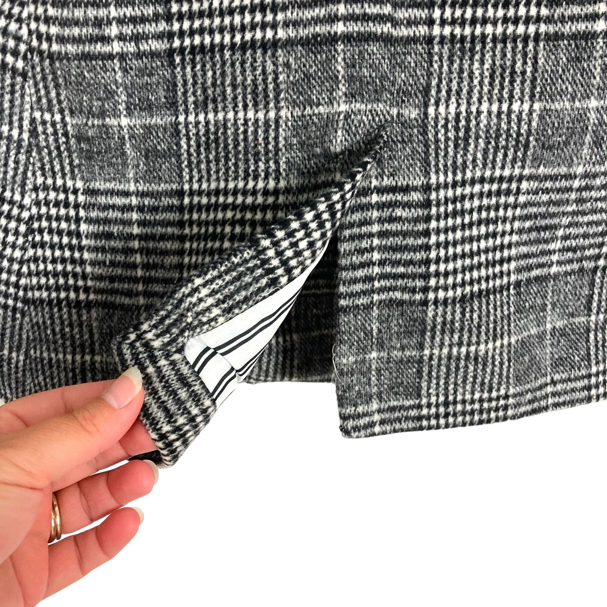 Cupcakes and Cashmere Black/White Flannel Blazer- Size 2 (sold out online)