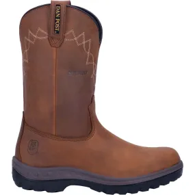 Dan Post Cummins Waterproof Pull On Leather Work Boots Men DP62504