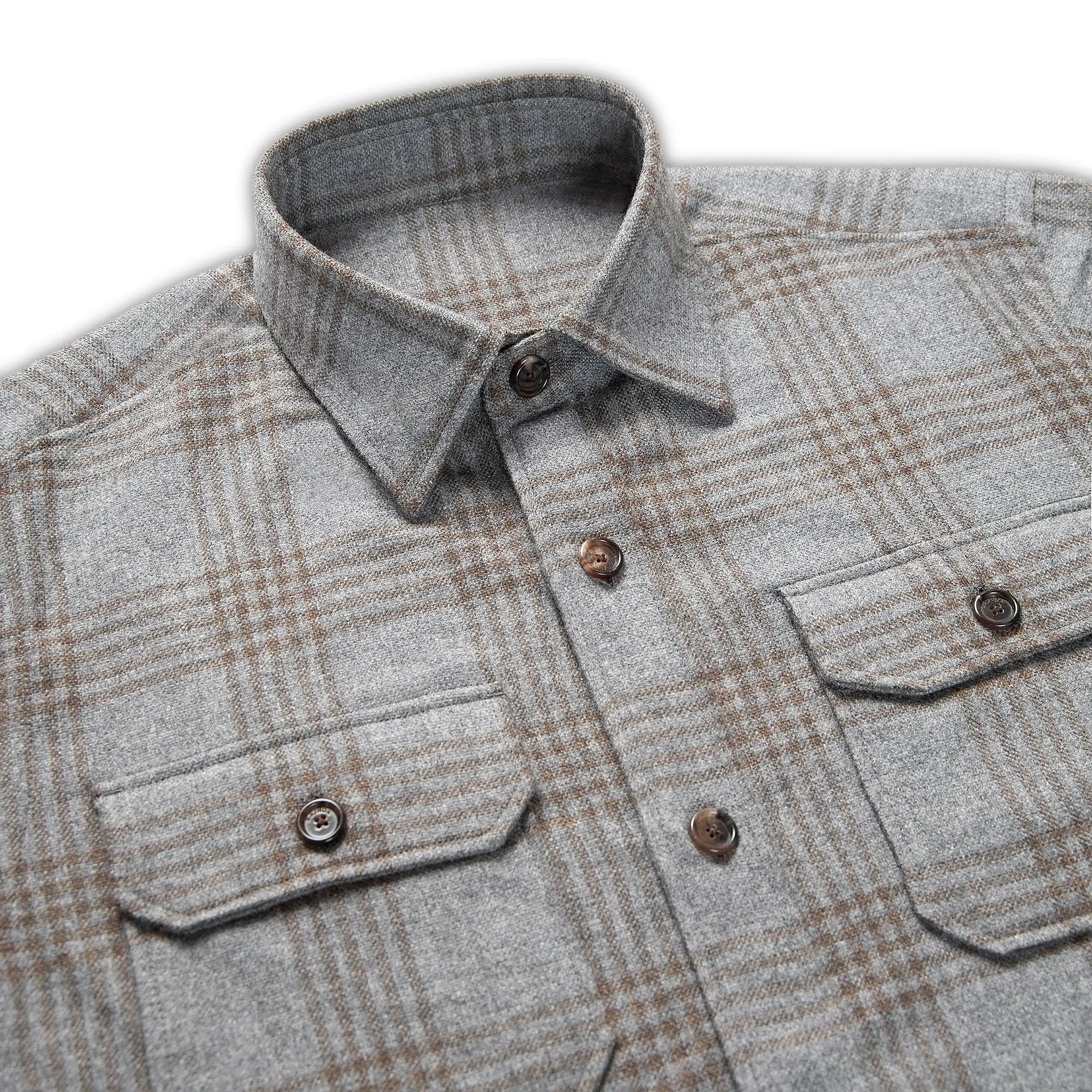 David Outer shirt check flannel Jebric