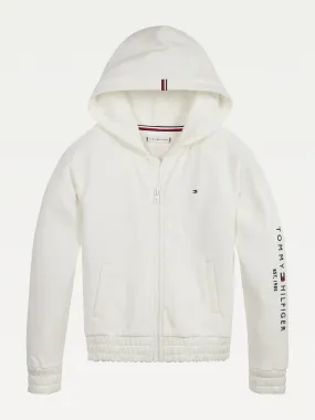 Essential Zip-Thru Logo Hoodie | Hoodies | Tommy Hilfiger