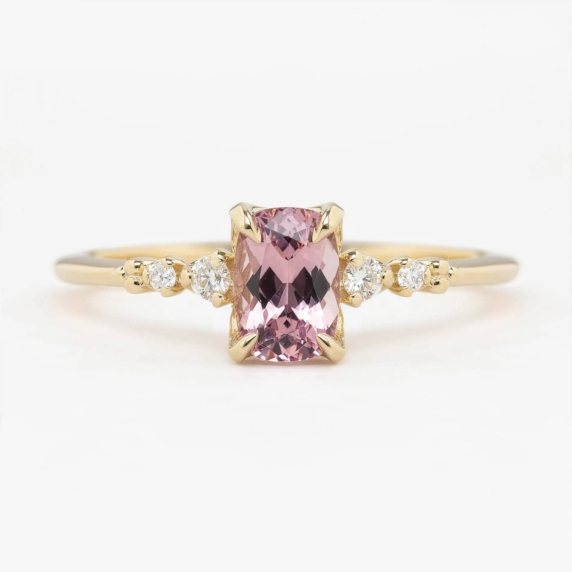 Estel Luxe Ring - 0.82ct Pink Spinel (One of a kind)