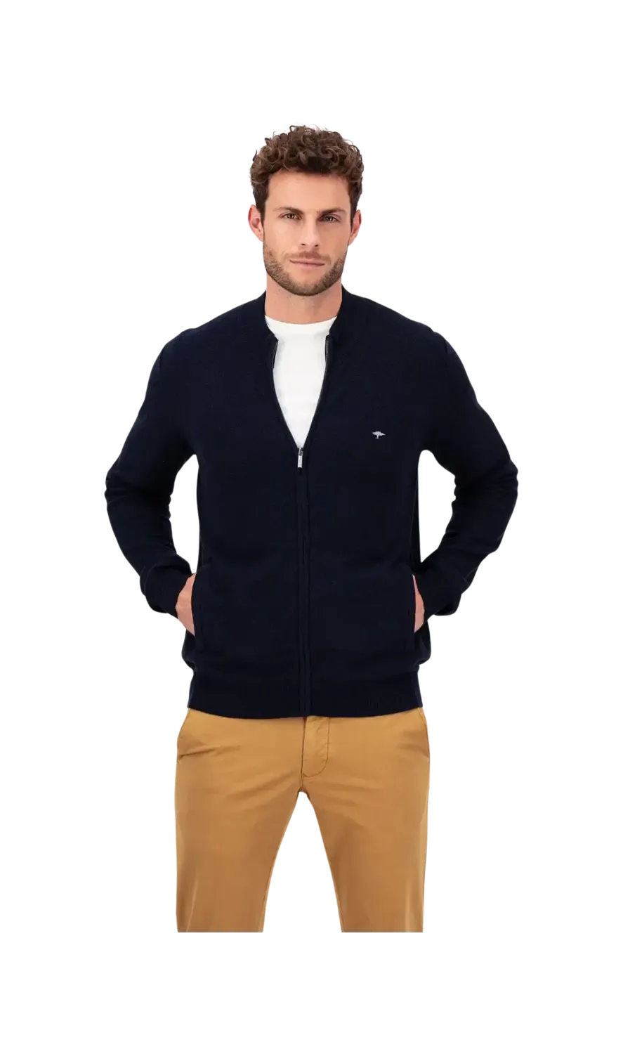 Fynch-Hatton Textured Knit Cardigan