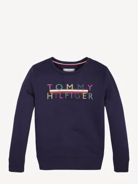 Girls Logo Fleece Sweatshirt | Hoodies | Tommy Hilfiger