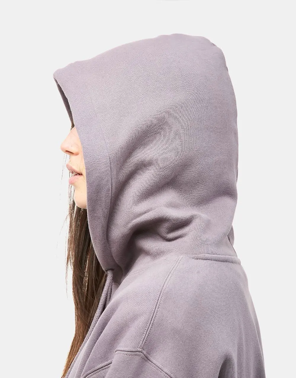 HUF Set Triple Triangle Pullover Hoodie - Light Plum