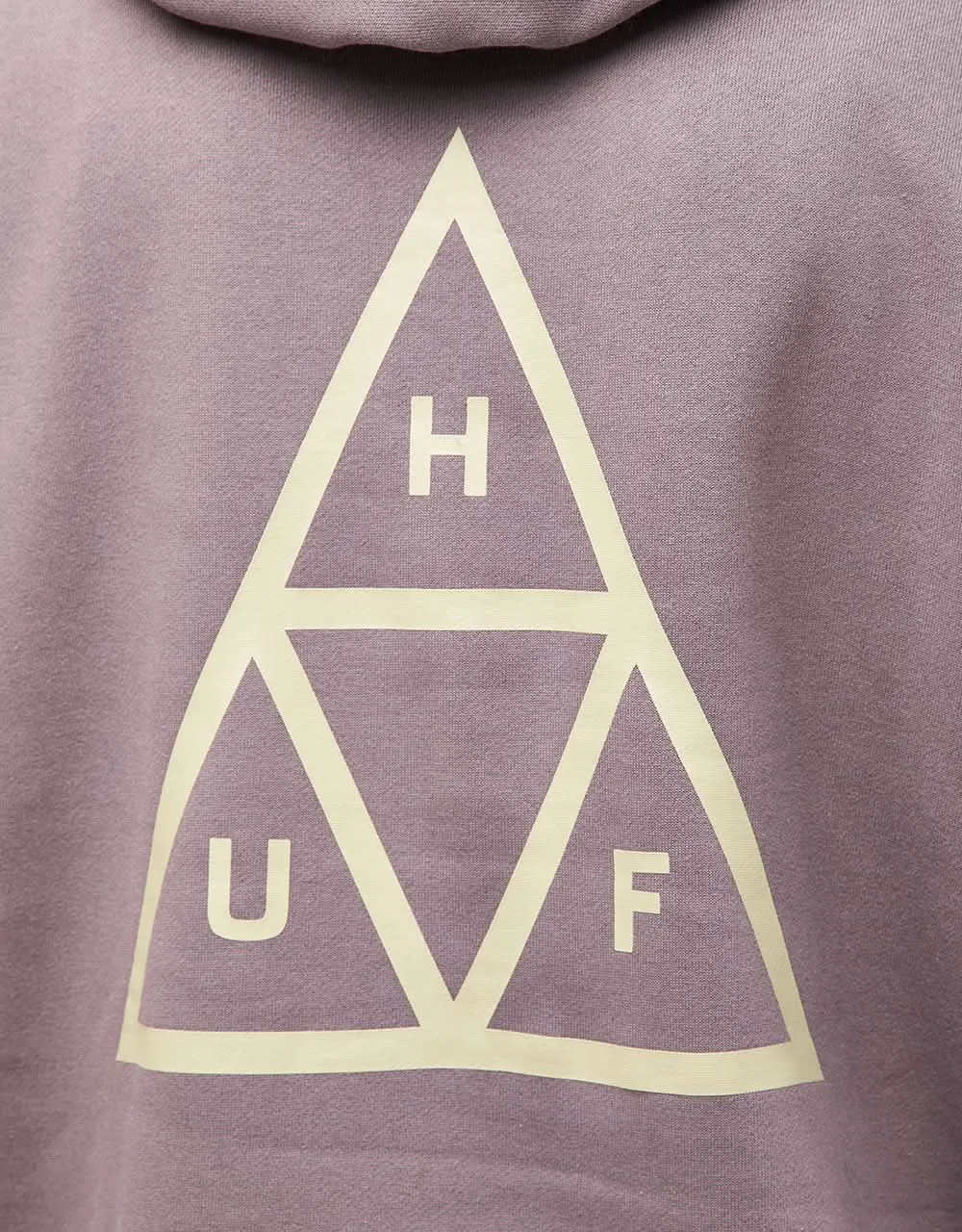 HUF Set Triple Triangle Pullover Hoodie - Light Plum