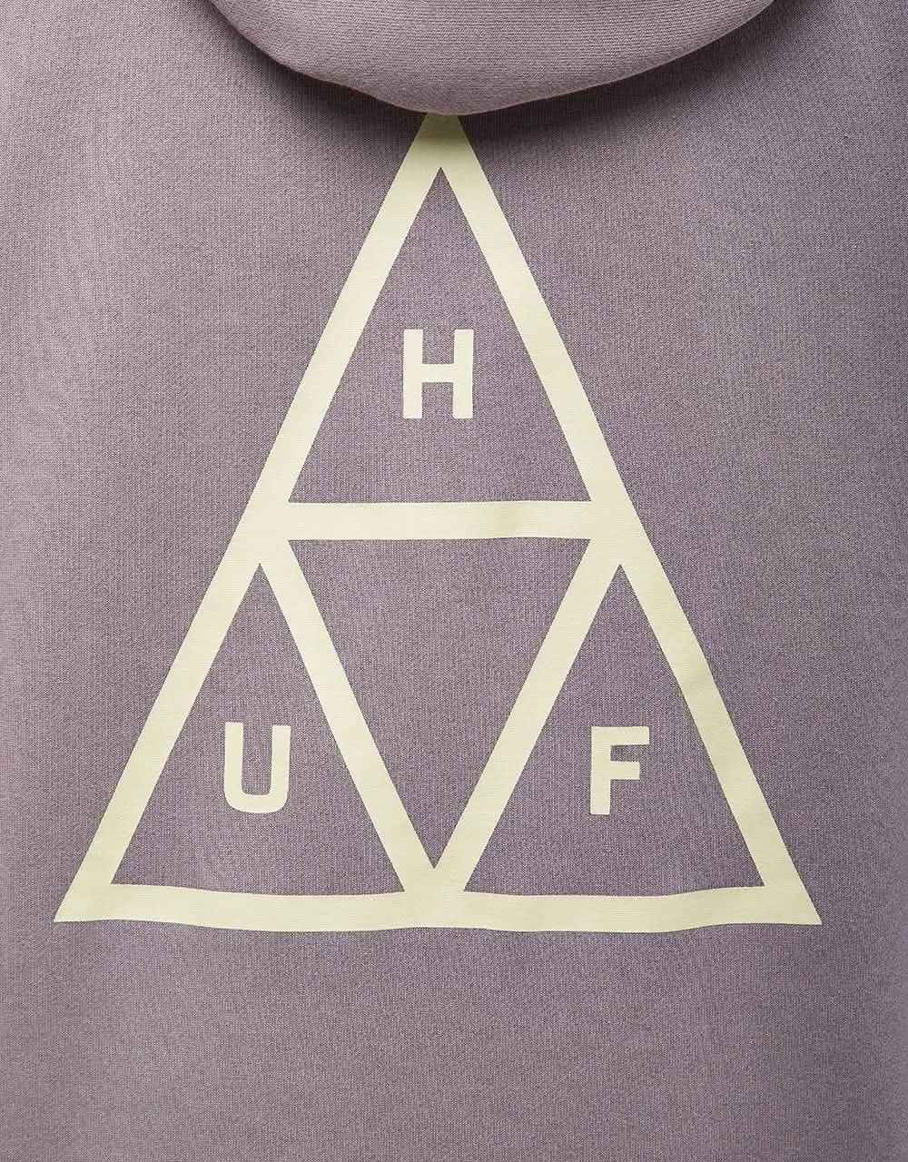 HUF Set Triple Triangle Pullover Hoodie - Light Plum