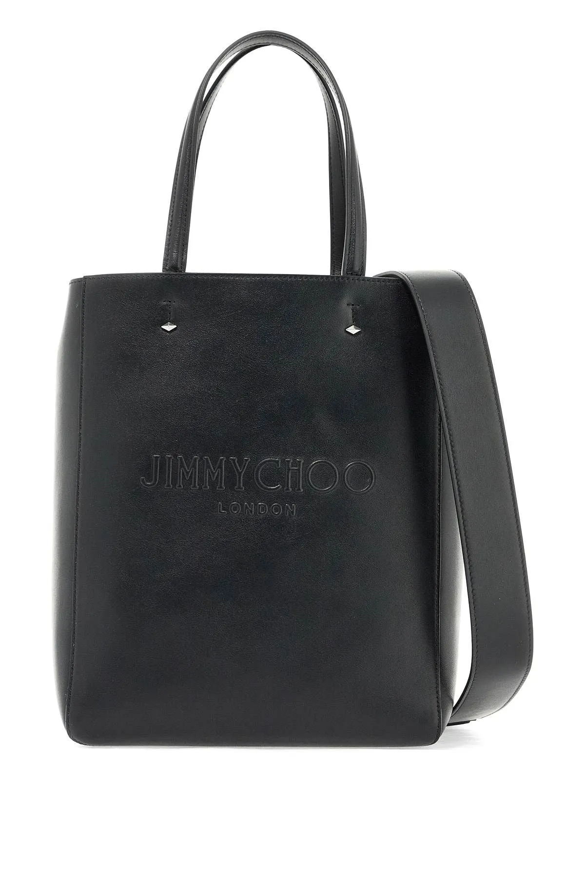 Jimmy Choo    Jimmy Choo Smooth Leather Lenny N/S Tote Bag.