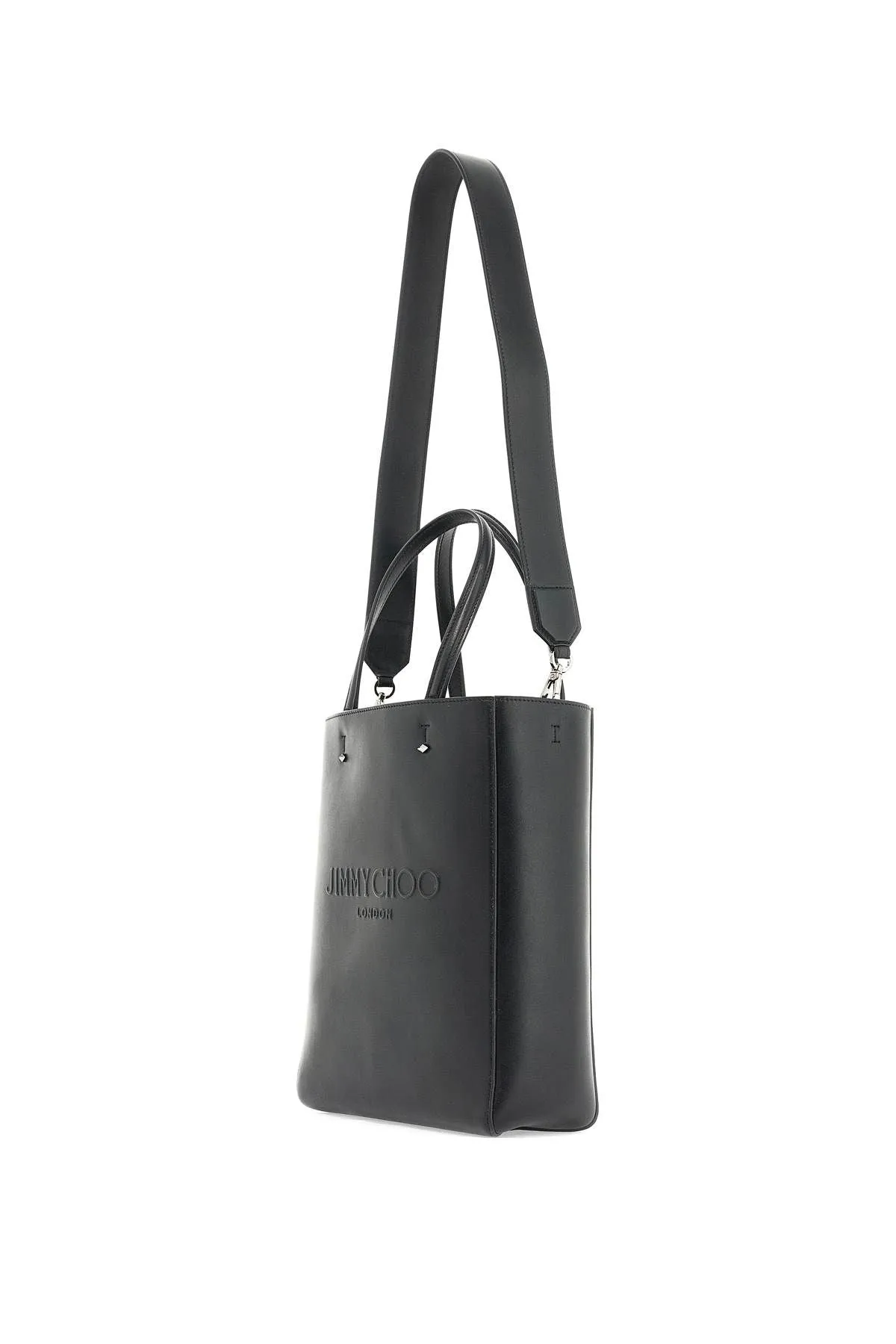 Jimmy Choo    Jimmy Choo Smooth Leather Lenny N/S Tote Bag.