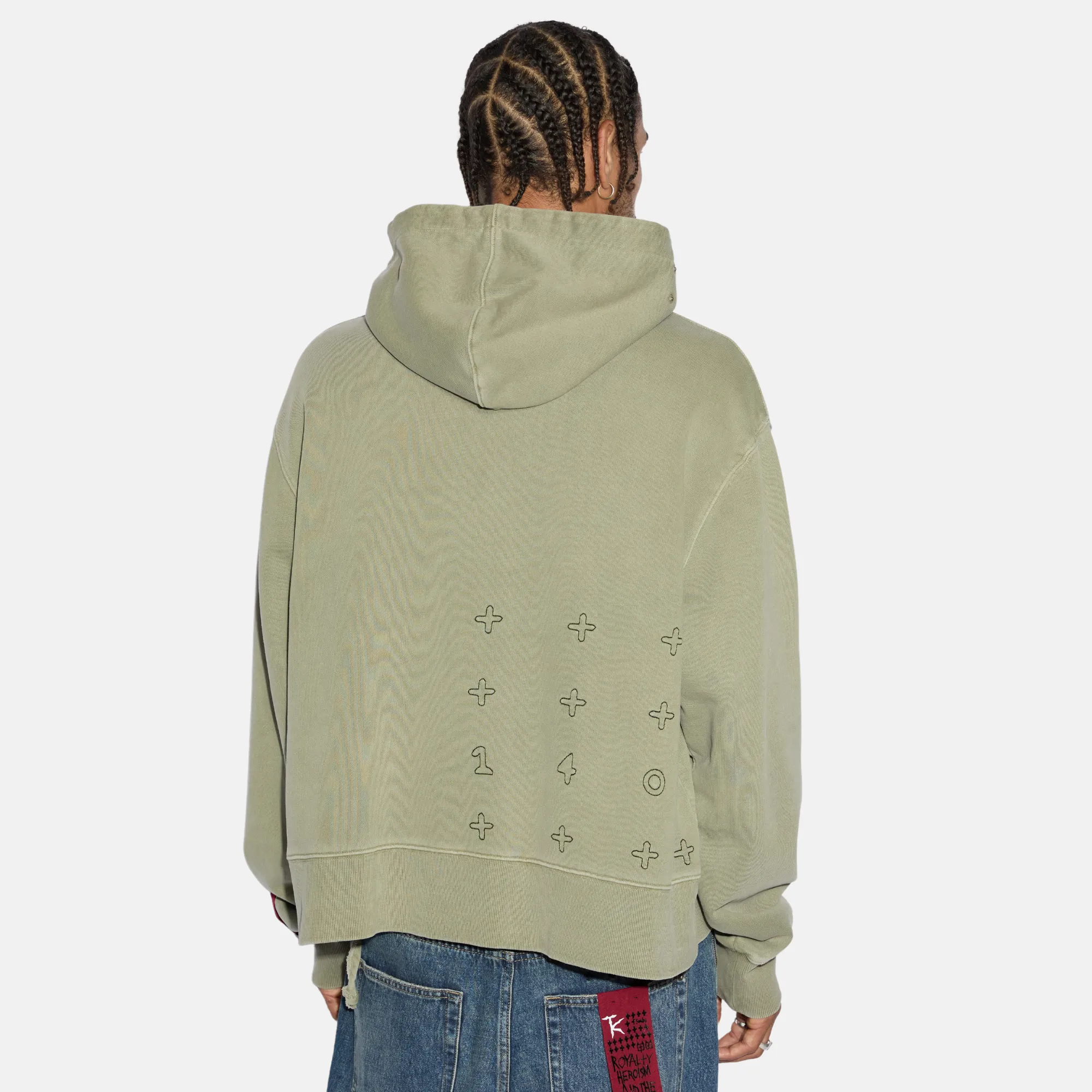 Ksubi x Trippie Redd Devil Trip Khaki Hoodie