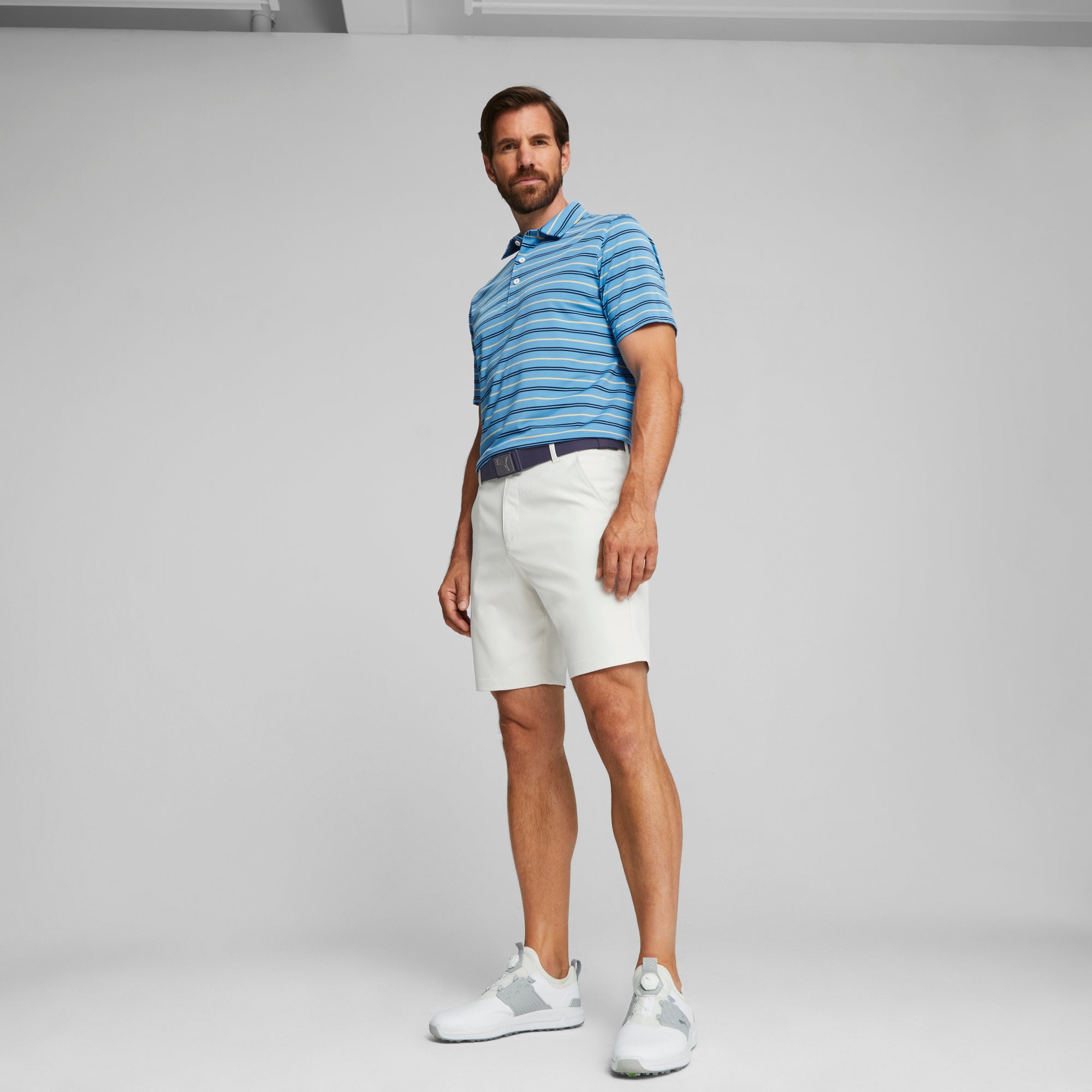 MATTR Striper Golf Polo