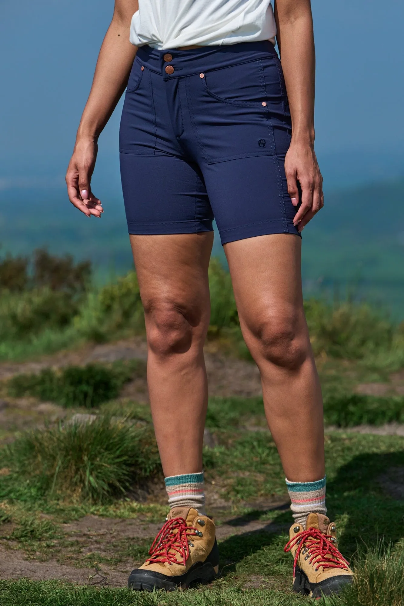 Mid Length Trek Shorts - Deep Navy