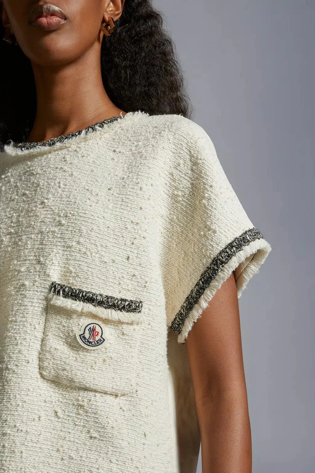 MONCLER  |Tweed Blouse