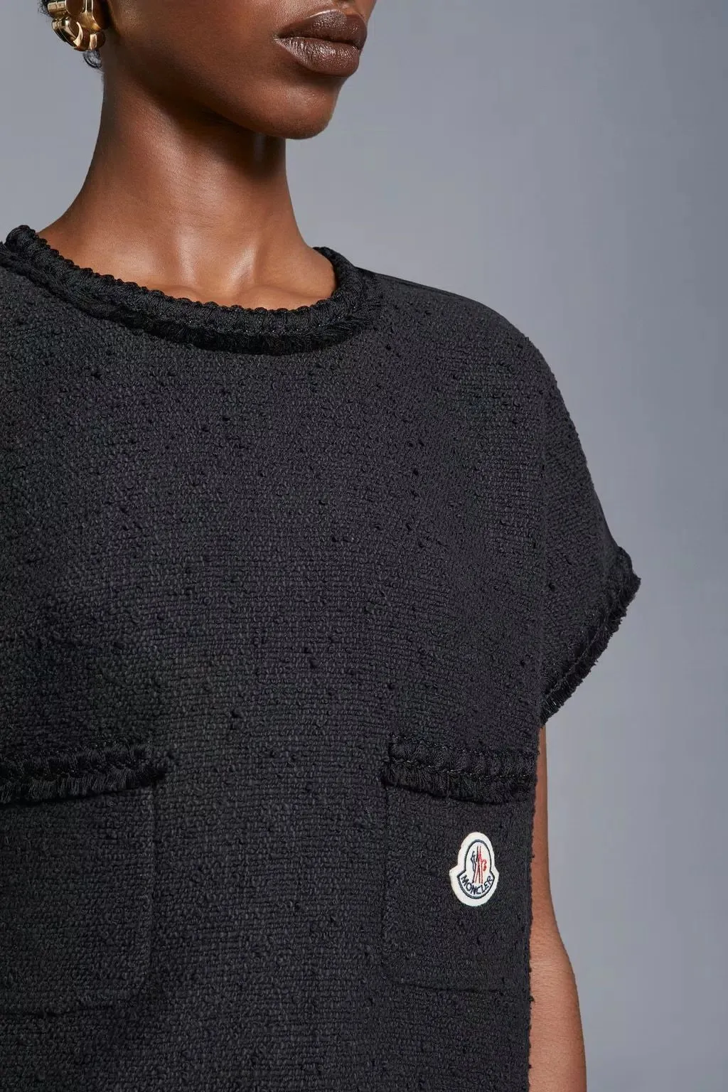 MONCLER  |Tweed Blouse