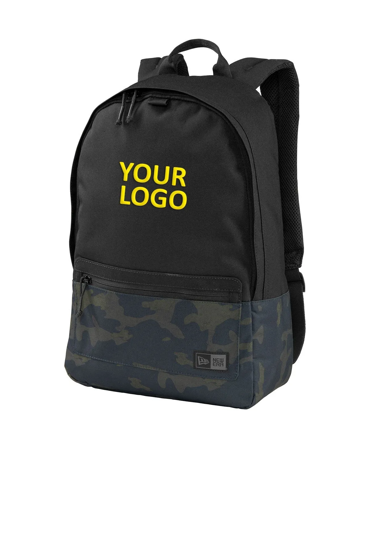 New Era Legacy Custom Backpacks, Black/ Mythic Camo