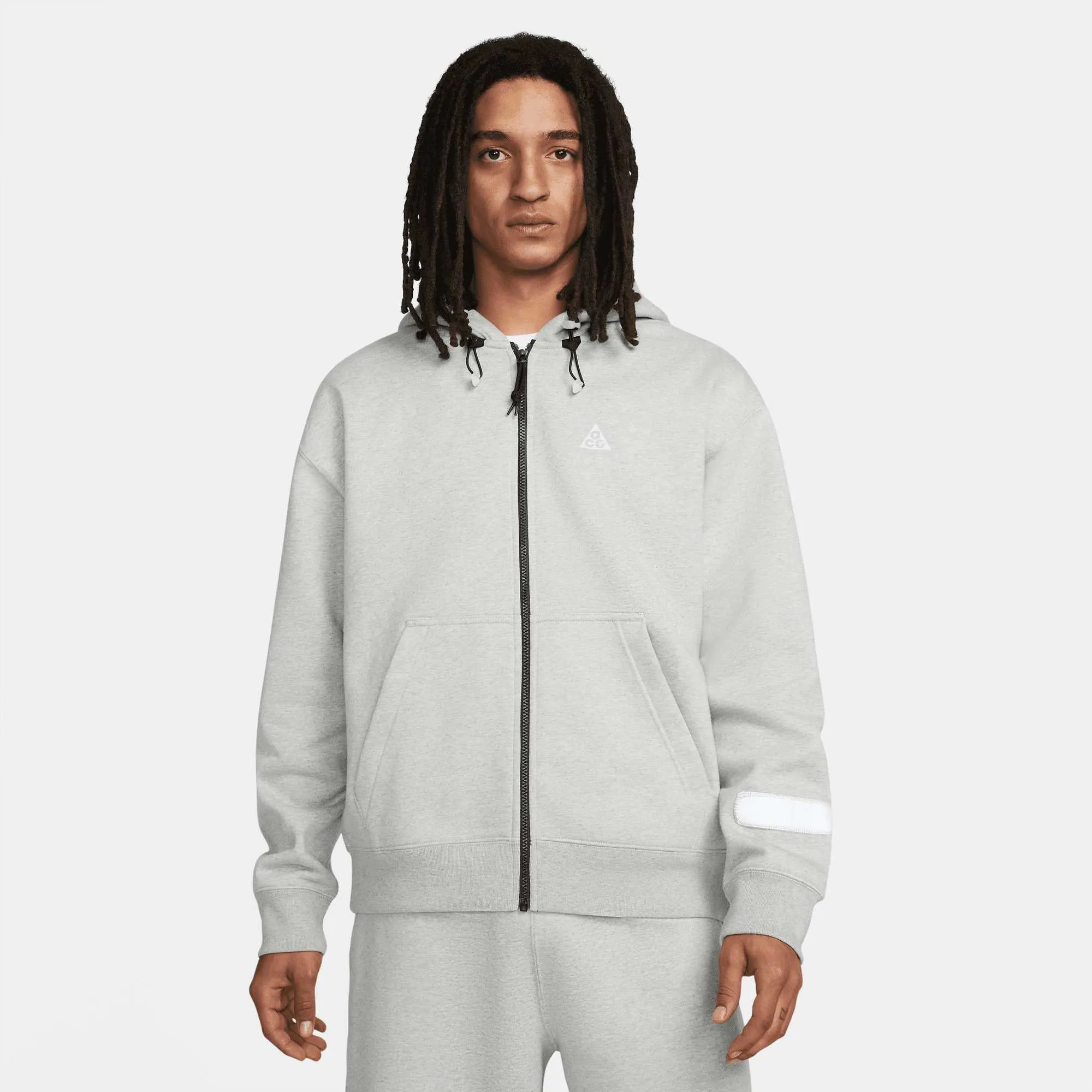 Nike ACG Full Zip Hoodie Jacket Grey