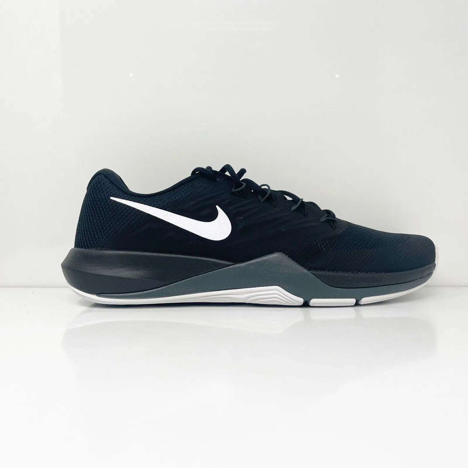 Nike Mens Lunar Prime Iron II 908969-001 Black Running Shoes Sneakers Size 14