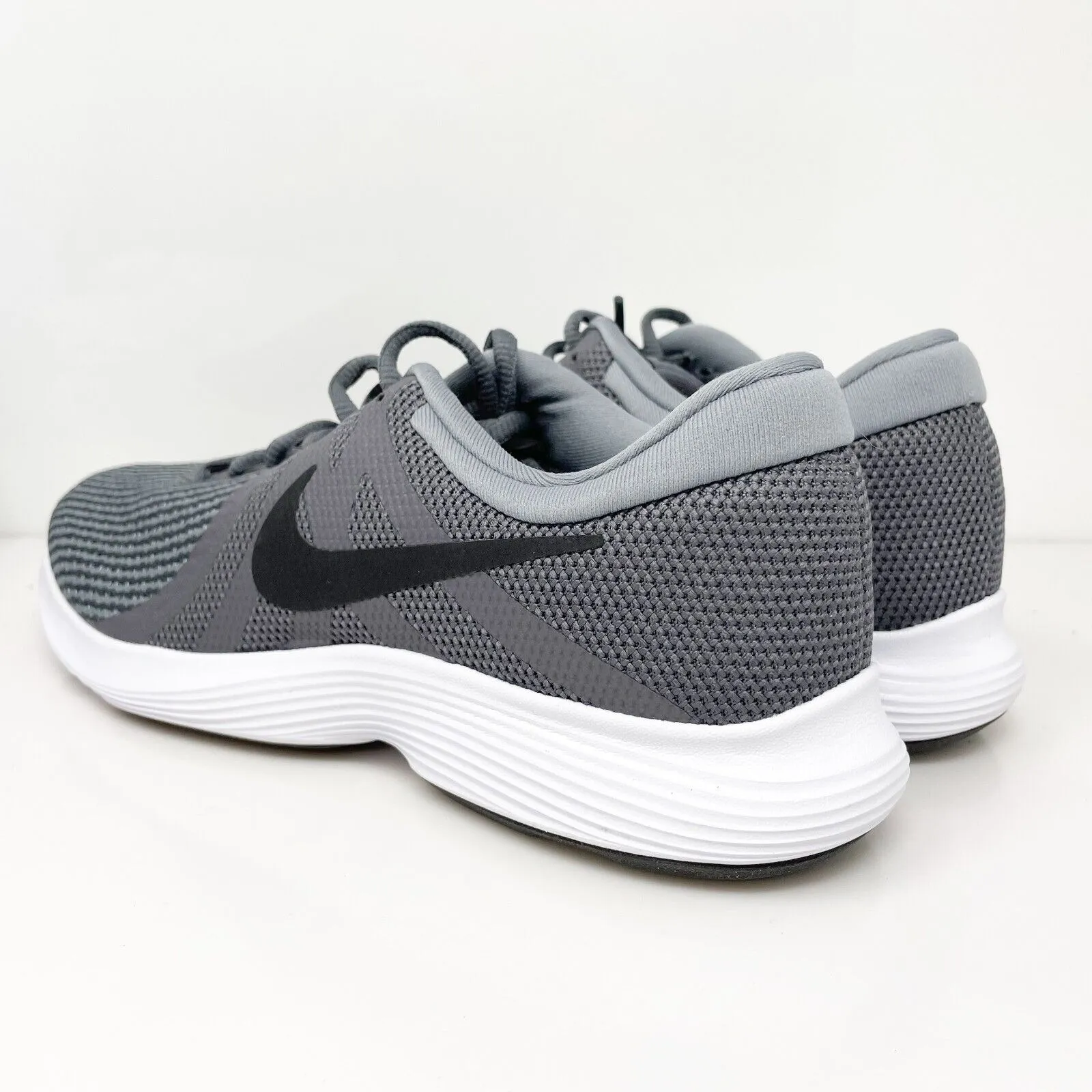 Nike Mens Revolution 4 908988-010 Gray Running Shoes Sneakers Size 8.5