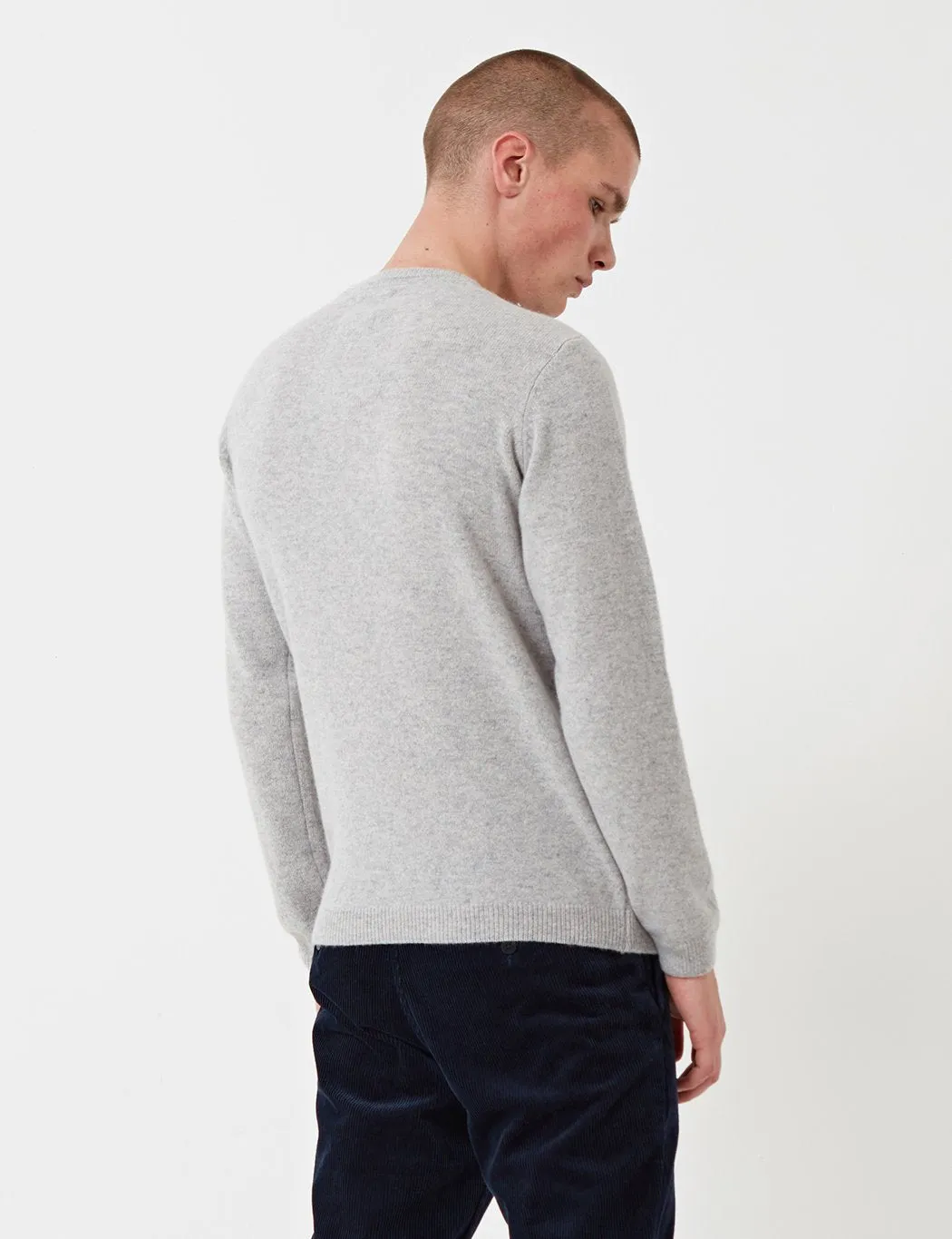 Norse Projects Sigfred Jumper (Wool) - Light Grey