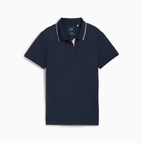 Pique Tipped Women's Short Sleeve Golf Polo | Deep Navy | PUMA SHOP ALL PUMA | PUMA 