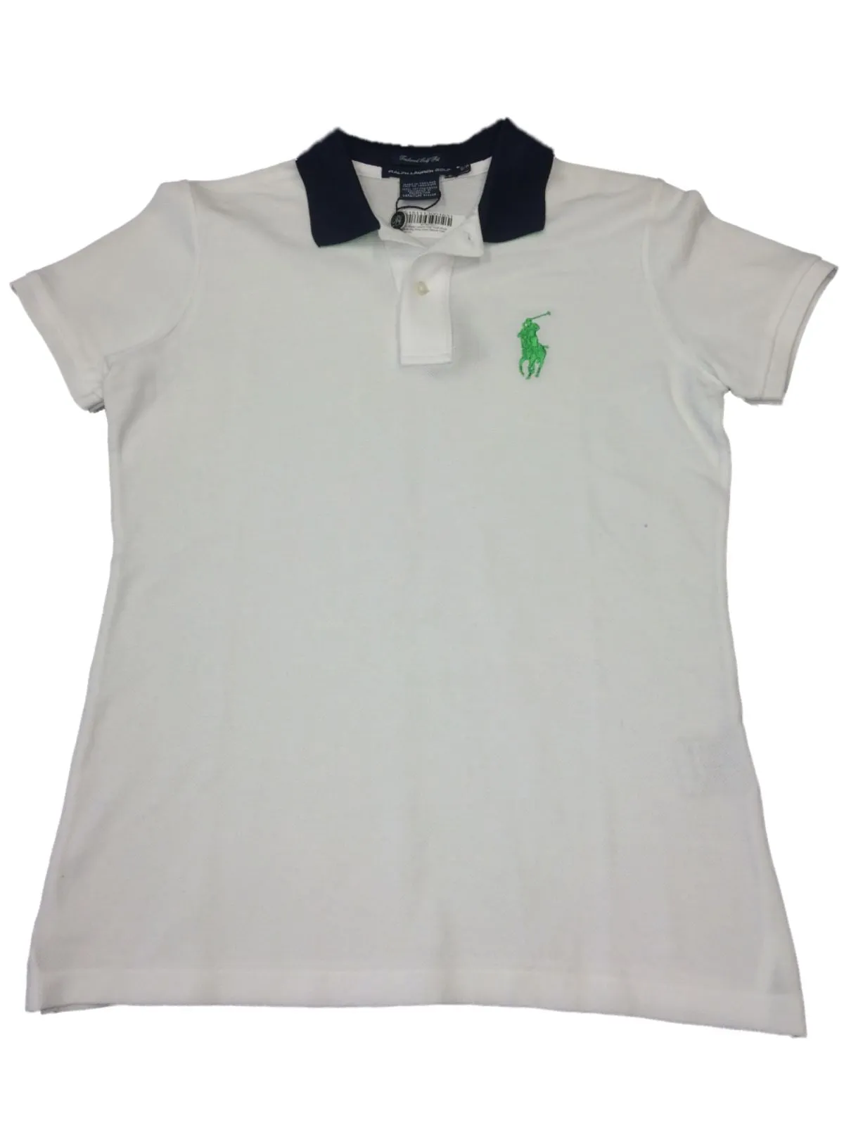 Polo Ralph Lauren Golf Youth Boys White Big Pony Short Sleeve Polo Shirt (S)