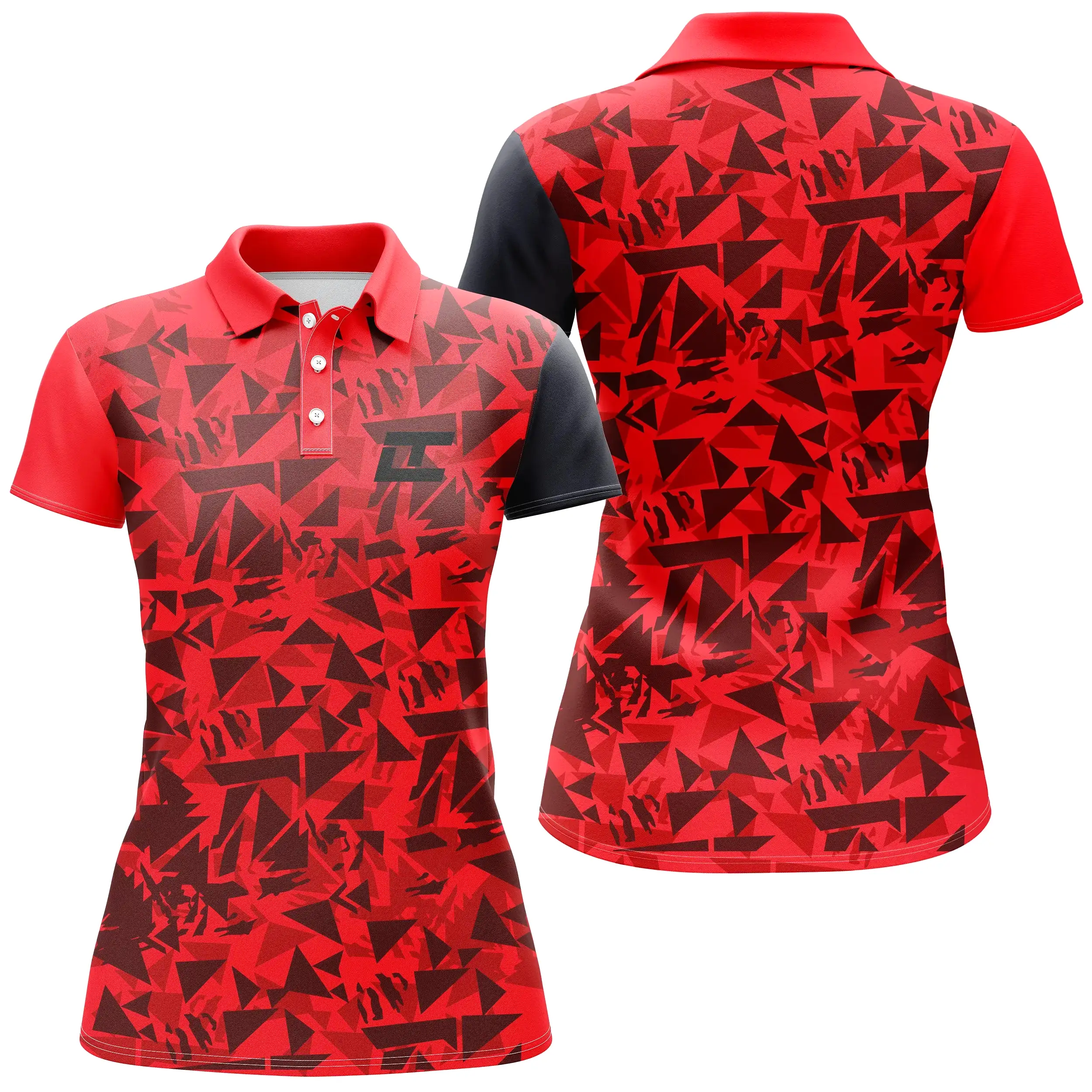 Polo à Séchage Rapide, Polo de Sport Homme Femme, Polo Shirts de Golf, Cadeau Golfeur Légers Hauts à Manches Courtes d'té - CTS1