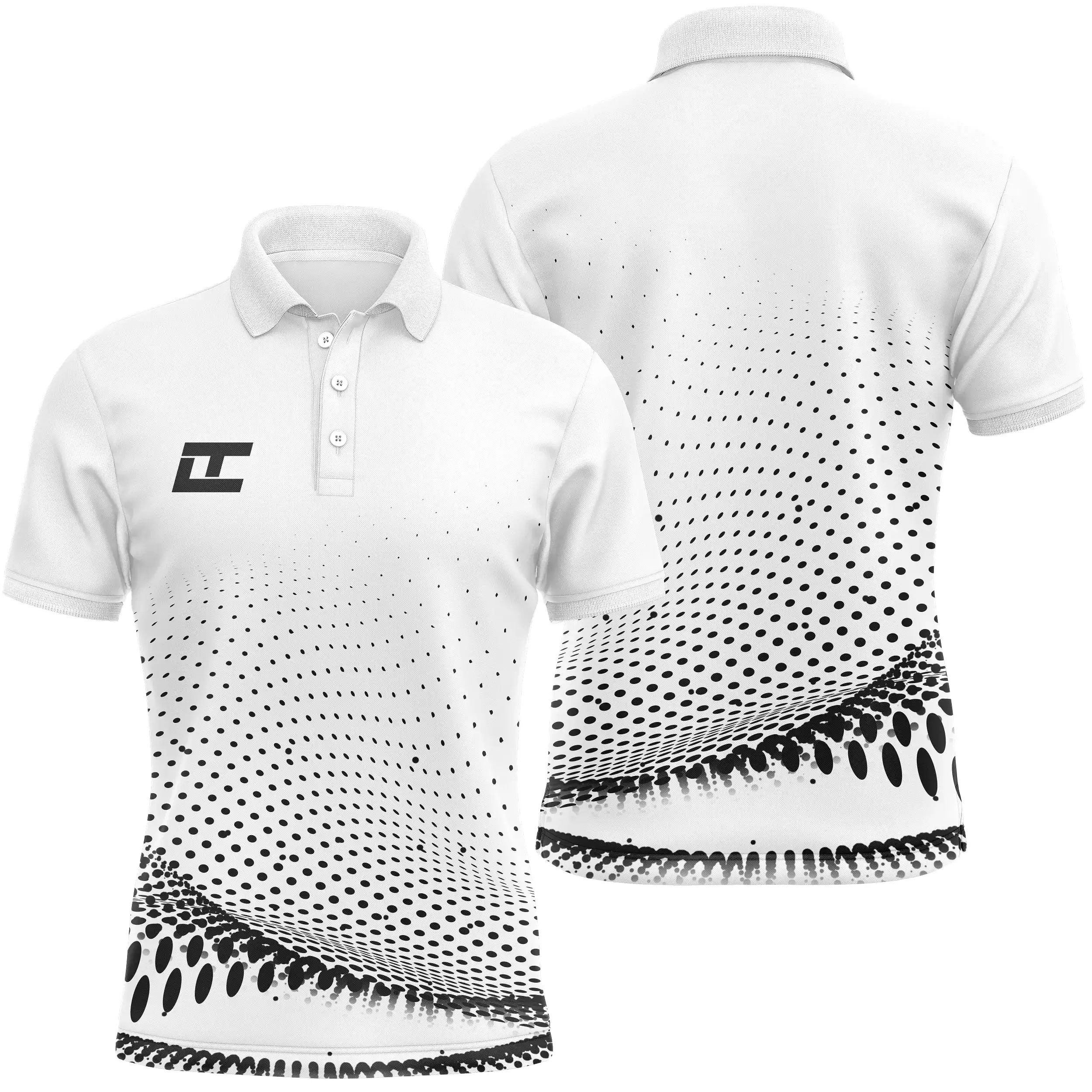 Polo à Séchage Rapide, Polo de Sport Homme Femme, T-Shirts de Golf, Cadeau Golfeur Légers Hauts à Manches Courtes d'té - CTS1005