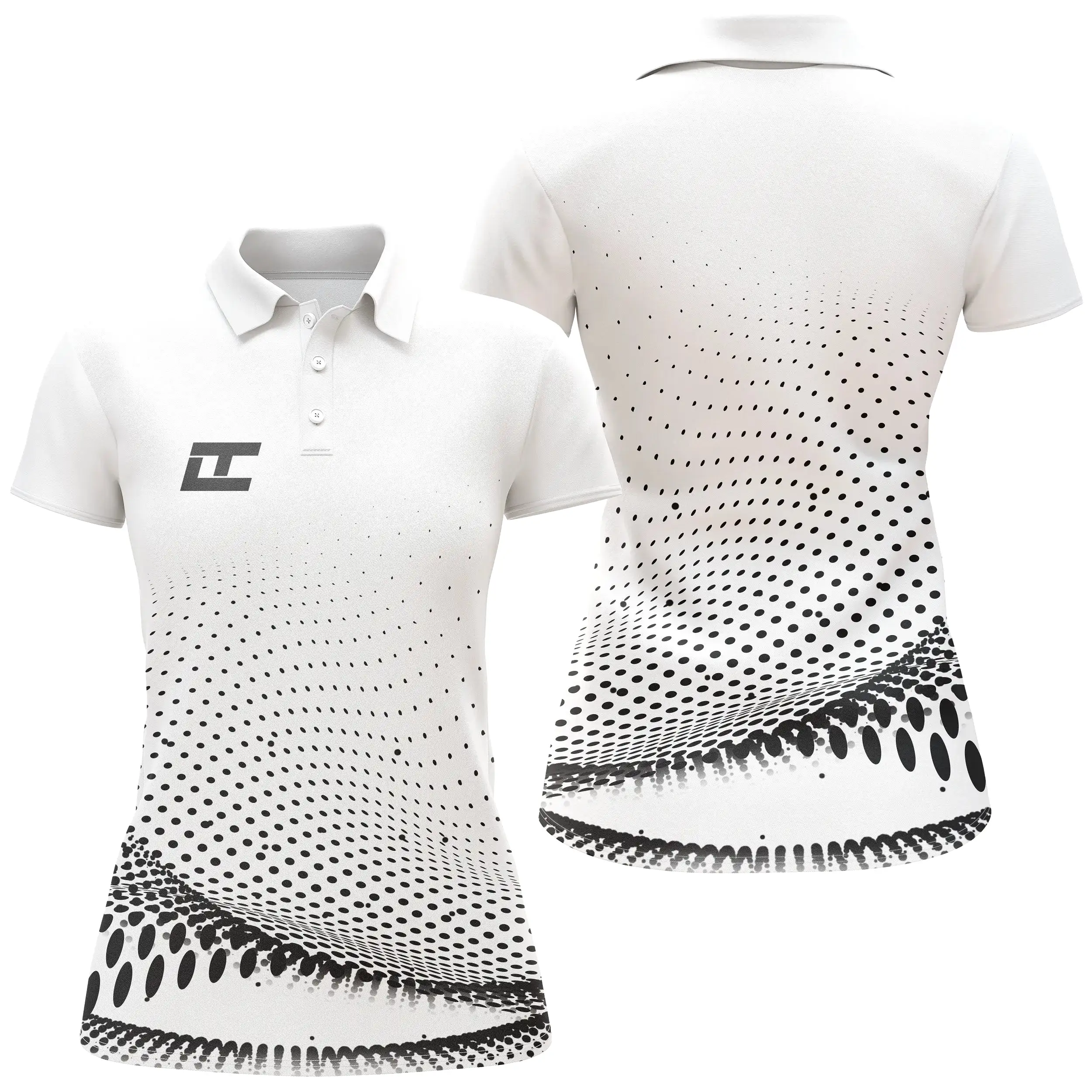 Polo à Séchage Rapide, Polo de Sport Homme Femme, T-Shirts de Golf, Cadeau Golfeur Légers Hauts à Manches Courtes d'té - CTS1005