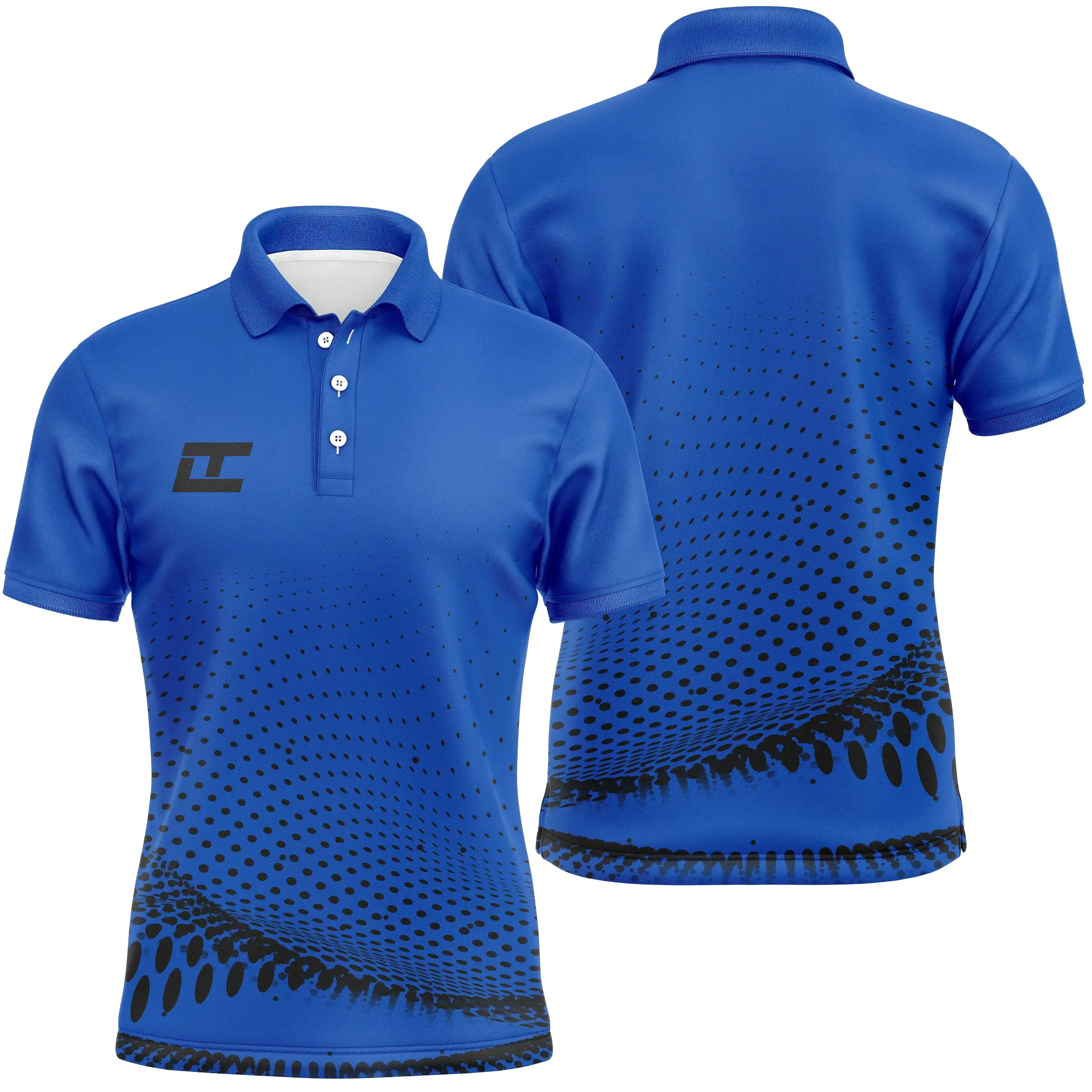 Polo à Séchage Rapide, Polo de Sport Homme Femme, T-Shirts de Golf, Cadeau Golfeur Légers Hauts à Manches Courtes d'té - CTS1005