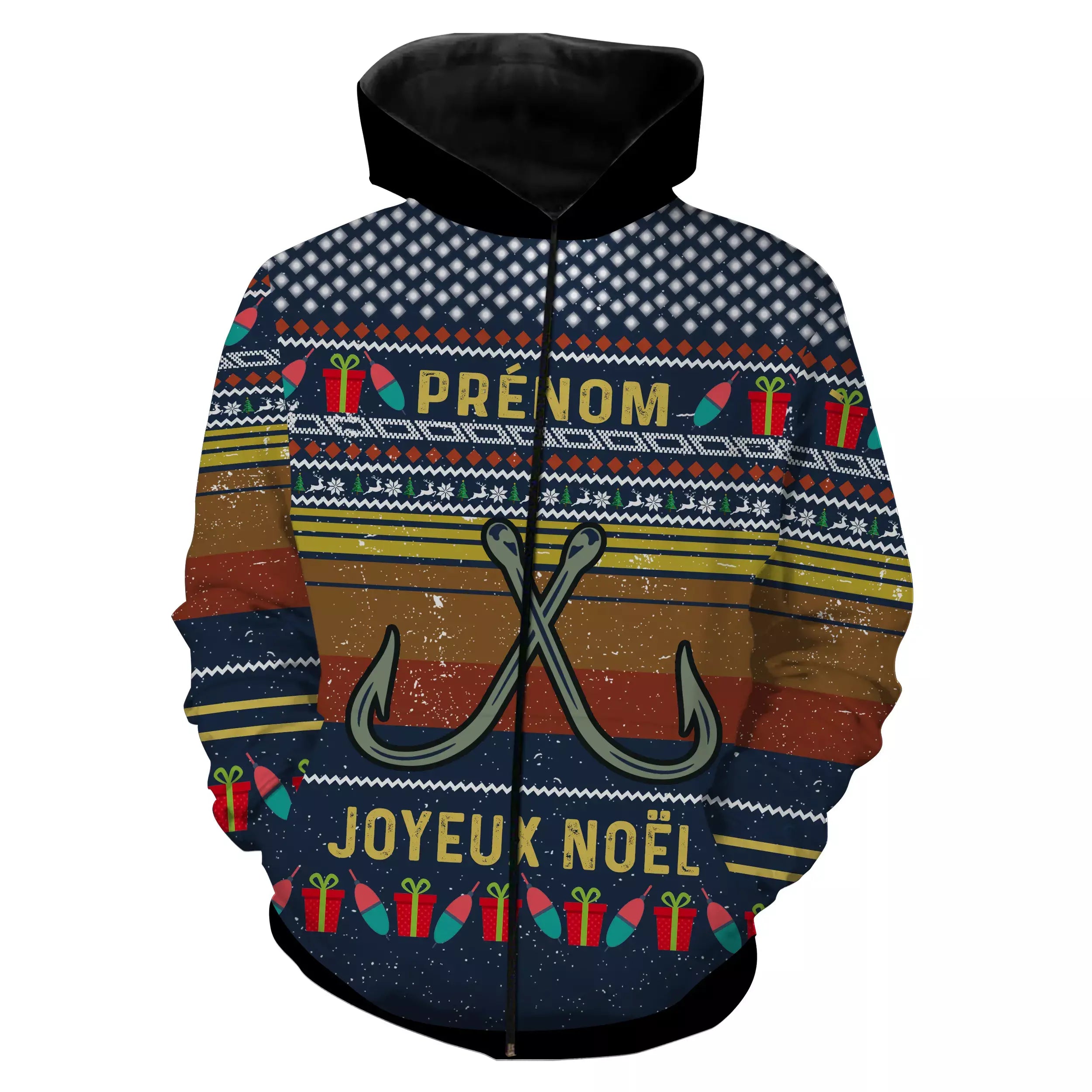 Pull De Nol, Cadeau Personnalisé Pêcheur, Crochet de Pêche - CT12112242