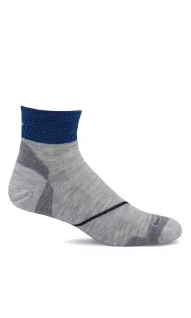 Pulse Quarter Men - Ash Firm Compression (20-30mmHg)