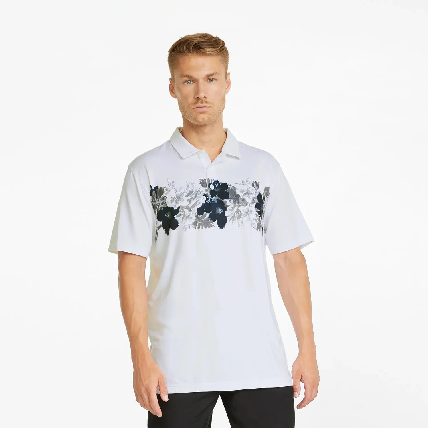 Puma Men's Cloudspun Abaco Golf Polo