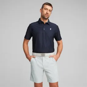 PUMA x PALM TREE CREW Men's Golf Polo | Deep Navy | PUMA Golf | PUMA 