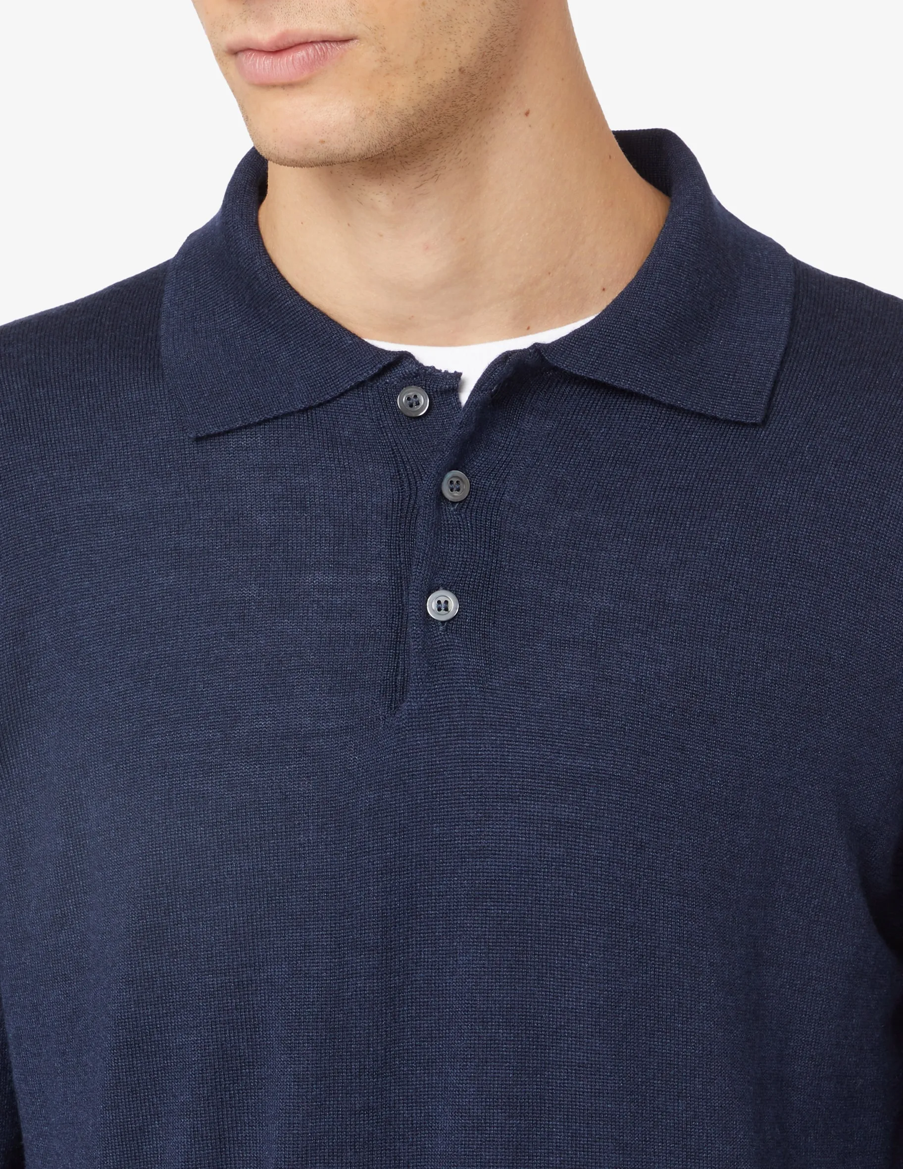 Rinascente Collection F16 wool silk and cashmere polo